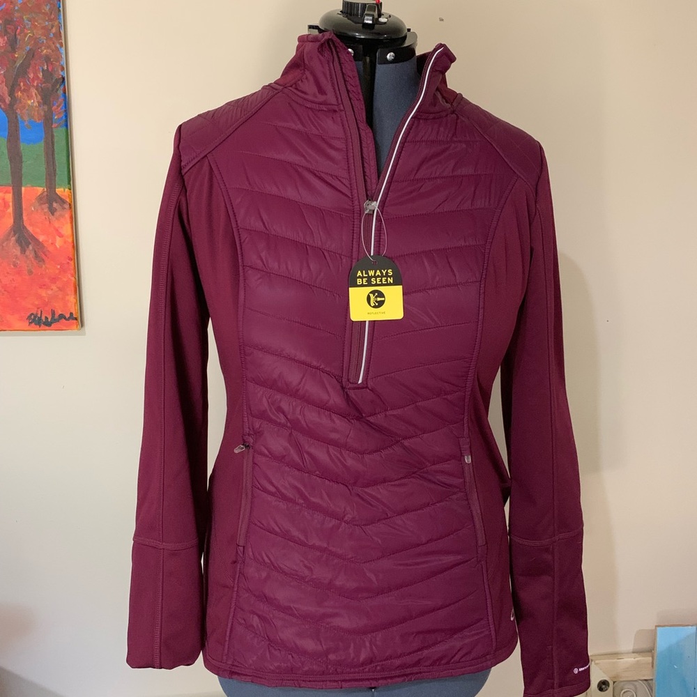 Maroon Champion Large Running Jacket